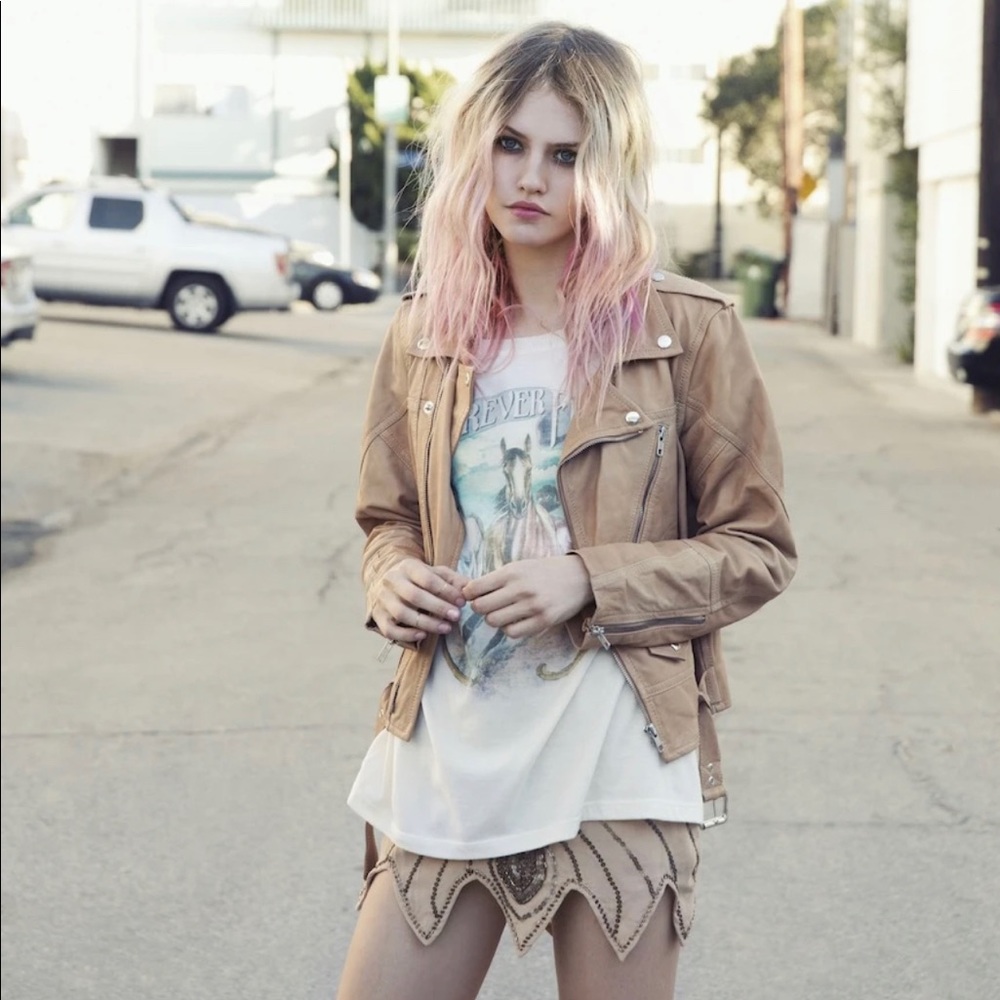 Vintage Freewheelin leather jacket 🦄